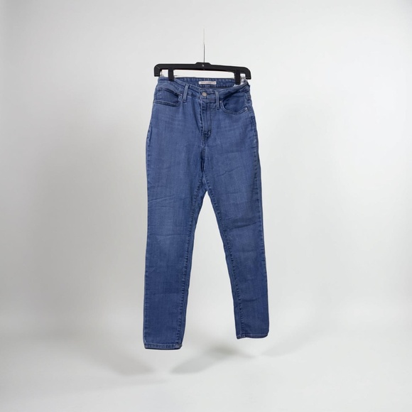 Women’s 721 High Rise Skinny Blue Jeans in size 29 - Picture 2 of 7